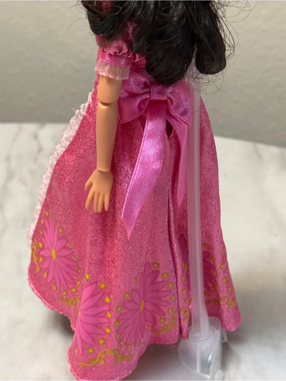 Disney Store Elena of Avalor Princess Isabel Doll wearing her pink dress